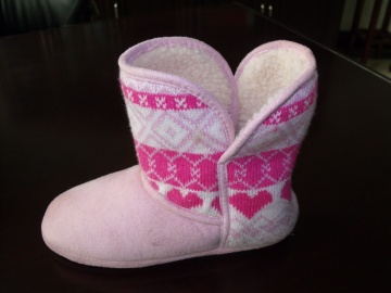 woman indoor boots