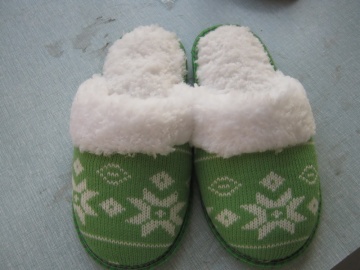 man cashmere indoor slipper