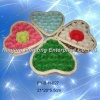 Basket packed soap flower