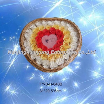 soap flower and transparent soap