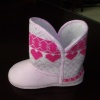 woman indoor boots