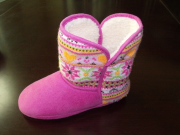 woman indoor boots