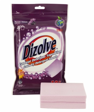 New innovative laundry detergent sheet